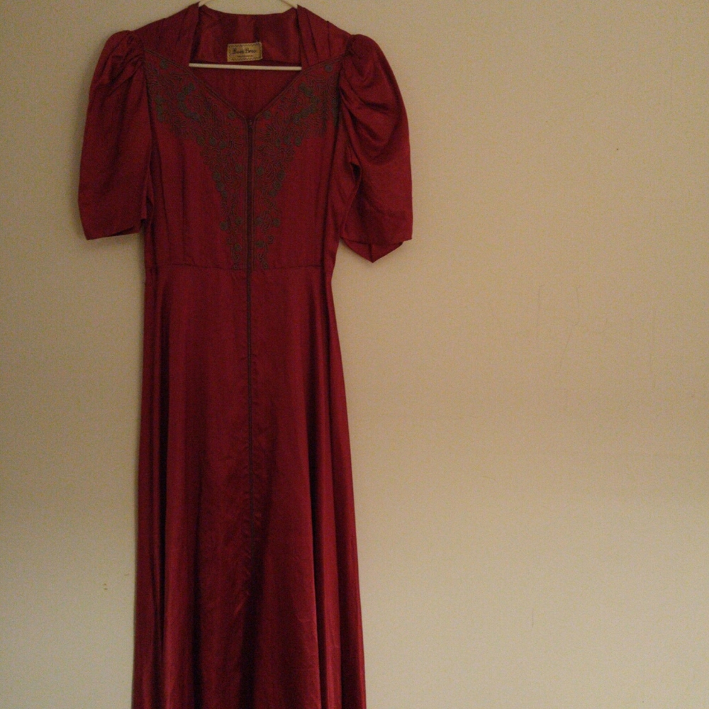 1940s Dressing Robe